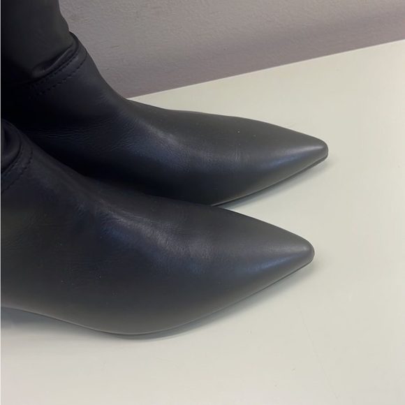 AGL Black Over-the-Knee Boots Sleek Design - Picture 2 of 7